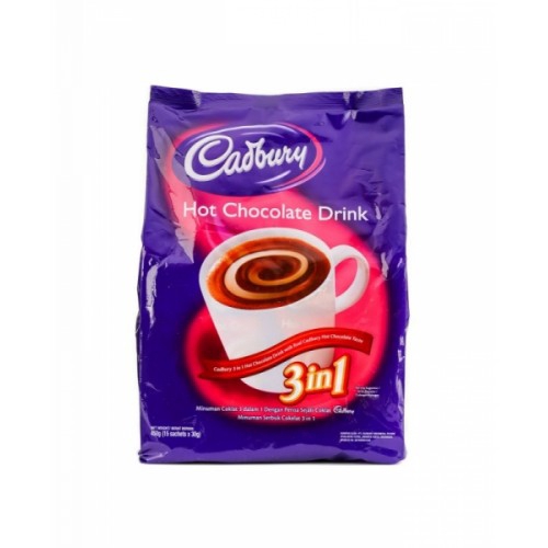 Cadbury Hot Chocolate Drink 3 in 1 30g x 15 | Shopee Malaysia