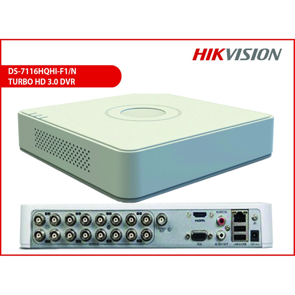 Hikvision Ds 7116hghi F1 N 16 Channel Camera Recordinger Shopee Malaysia