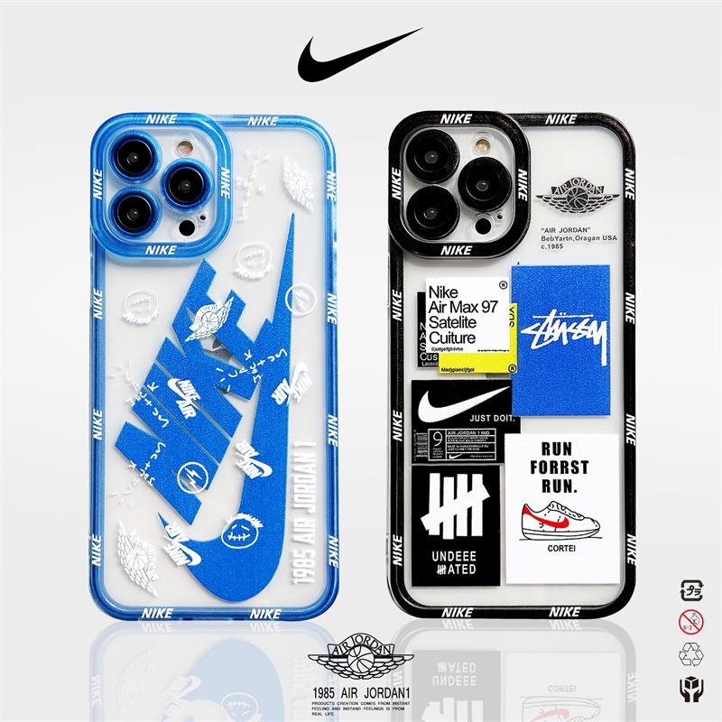 Fashion Sports Brand Pattern Alone Lens Hole Phone Case iPhone 11 12 Pro Max 7 8 PlusX XS MAX XR 13 Pro max