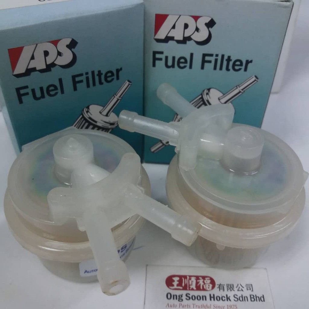 2 10 Pcs Toyota Corolla Ke70 Hiace Hilux Fuel Filter Petrol Aps 43030 Celica Daihatsu Charmant Oe 23300 34100 Shopee Malaysia