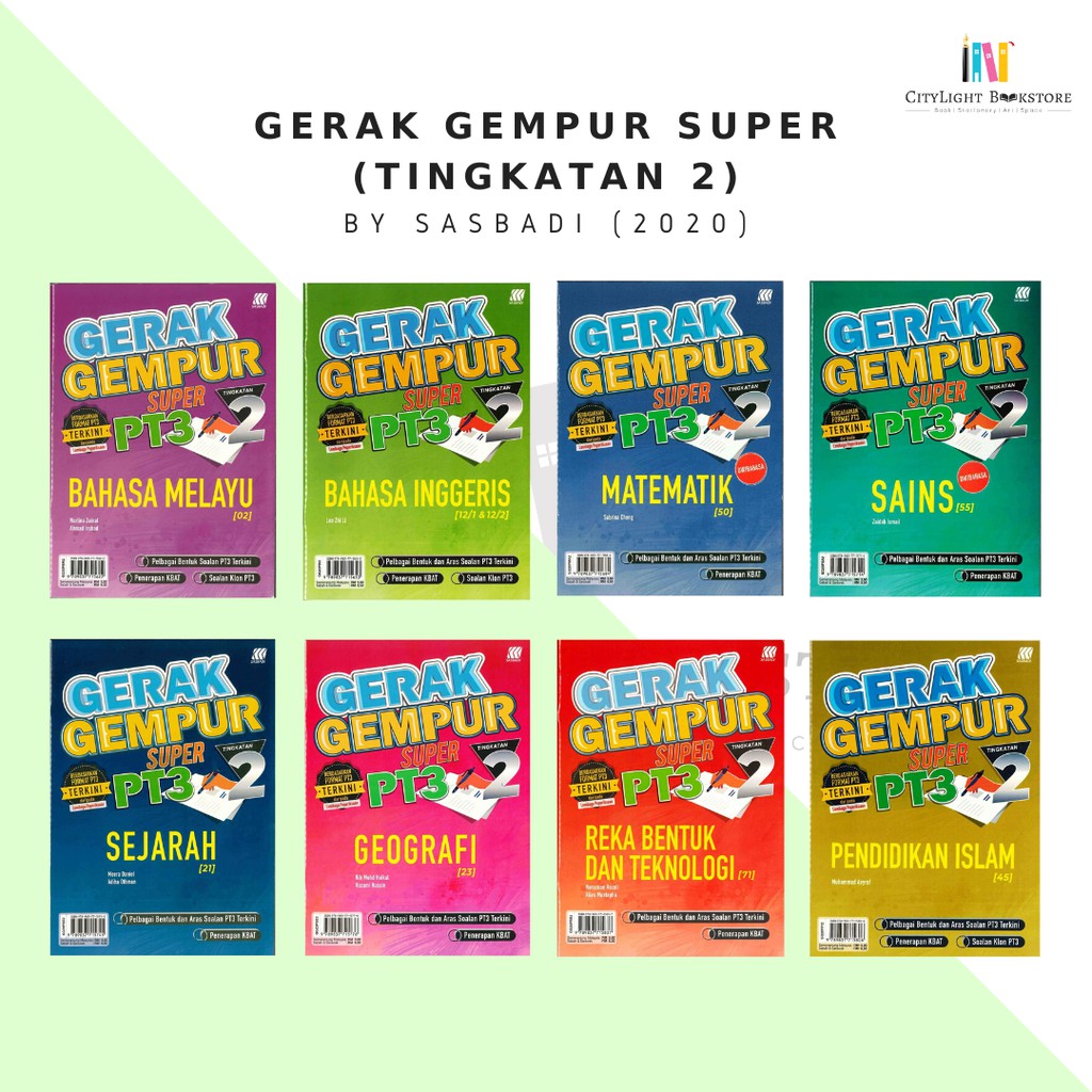 [CITYLIGHT] Buku Latihan: Gerak Gempur Super Tingkatan 2 