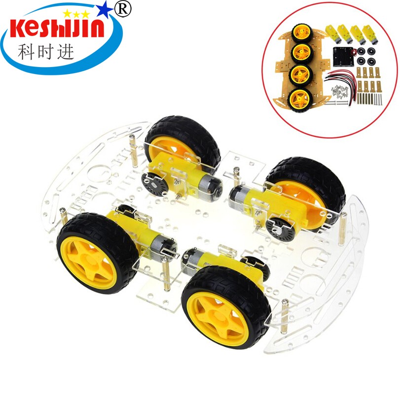 4wd robot chassis kit