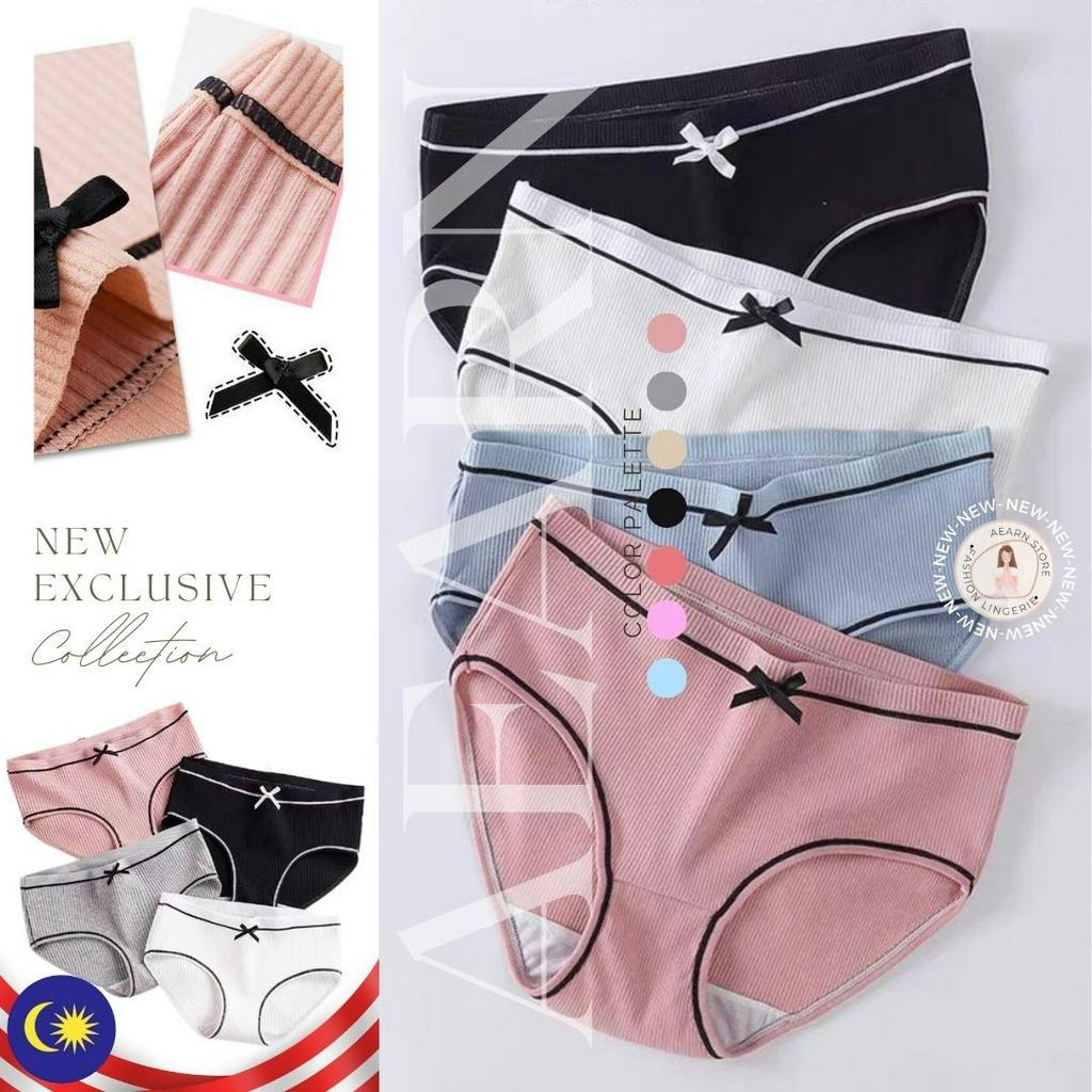 M-XXL-Women Panties Spender Underwear Breathable Seamless Underwear Antibacterial Panty Seluar Dalam Wanita 内裤女