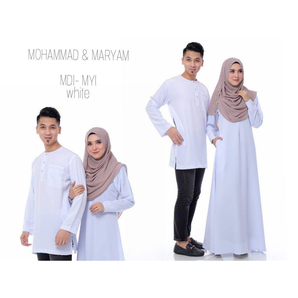 SEDONDON KURTA MOHAMAD DAN JUBAH  MARYAM PLUS SIZE S 5XL 