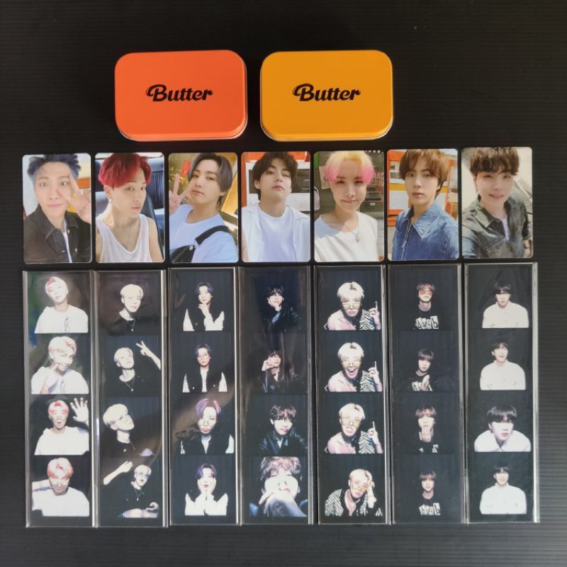 [WEVERSE POB] BTS Butter Album Weverse Official Film Strip Photocard Poster Shopee Malaysia