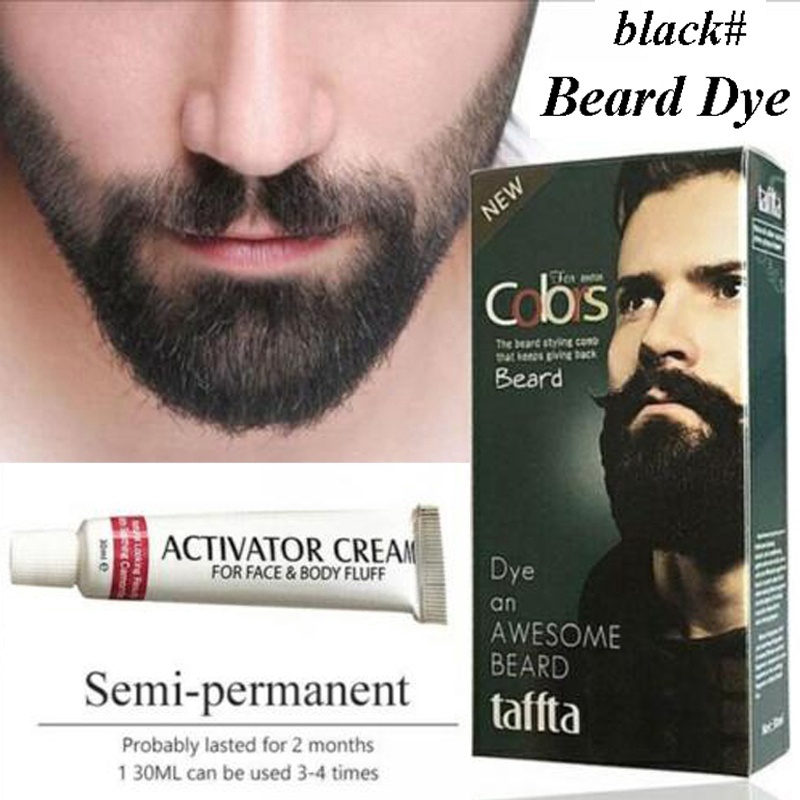 High Quality Men Semi Permanent Hair Wax Dye A Awesome Beard