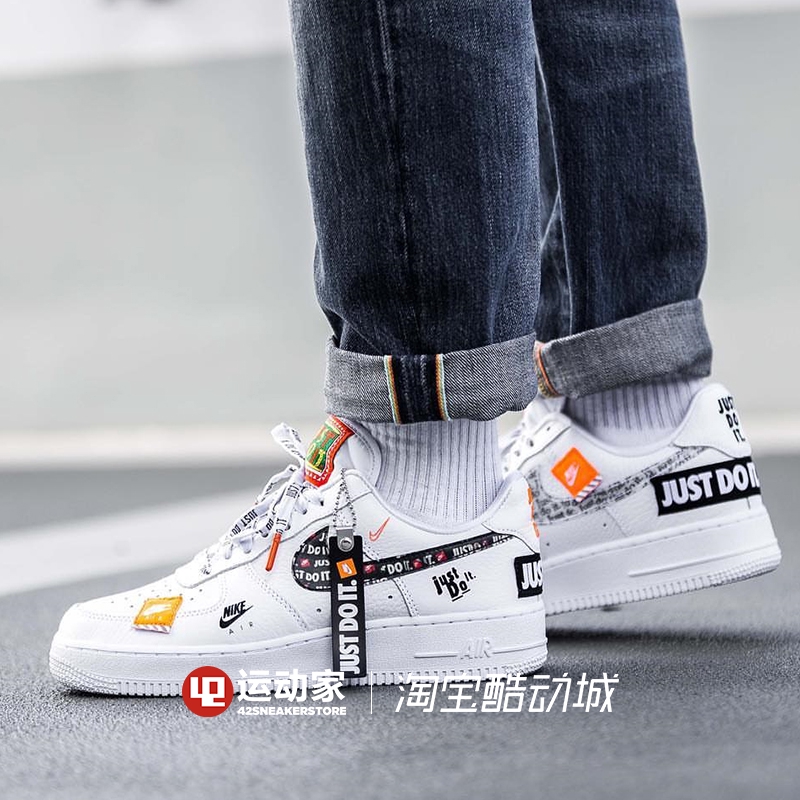 Nike Air Force 1 AF1 Just Do It sneakers AR7719-100 | Shopee Malaysia