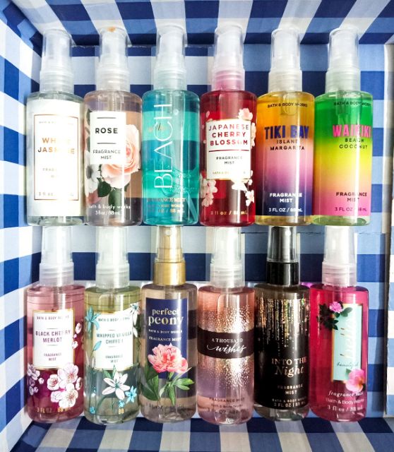 Bath And Body Works Travel Fragrance Mist 88ml Choose 1 | Shopee Malaysia