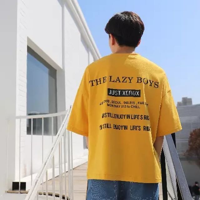 Oversized Men Tee The Lazy Coke Sugar Swag Fashion Yellow T-shirt Dope  Style | Shopee Malaysia