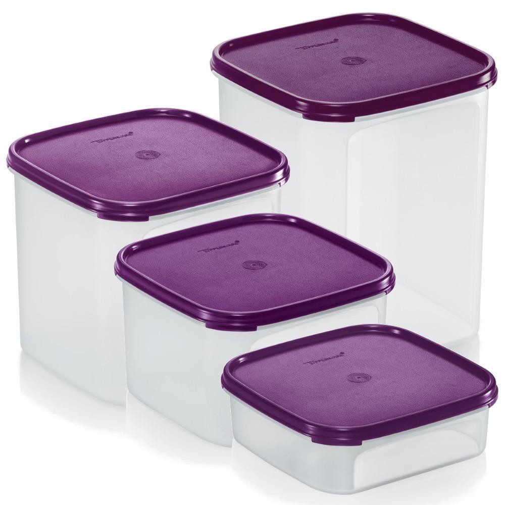 Tupperware Modular Mates Squares - Purple