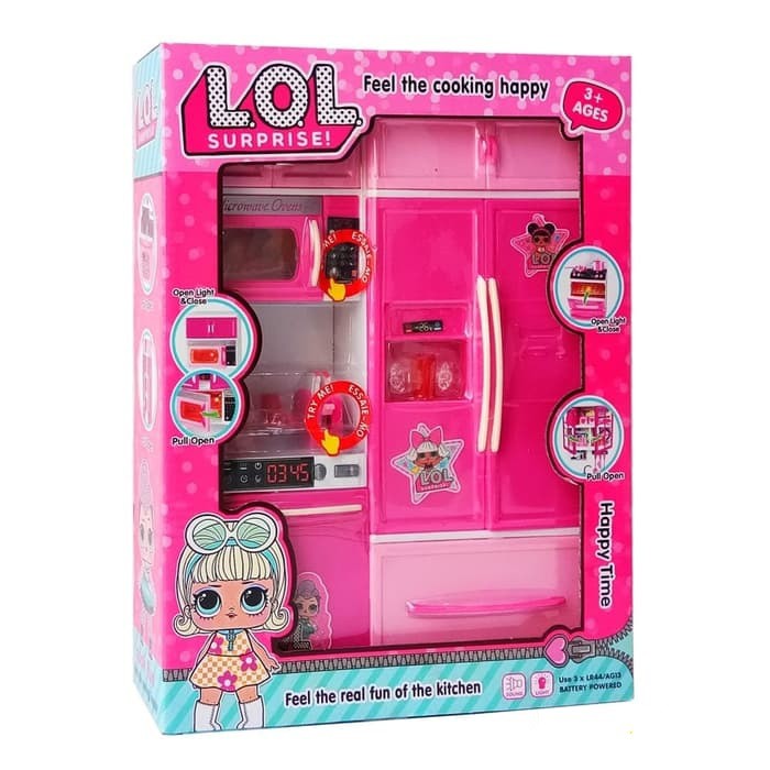 My Modern Kitchen set LOL SURPRISE Fridge Kids Toys