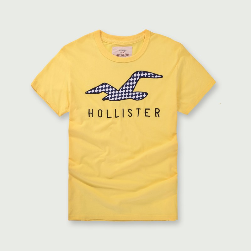 hollister yellow t shirt