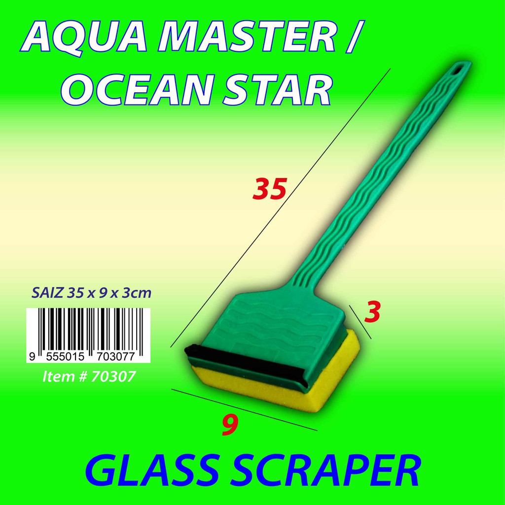 ocean-star-glass-scraper-aquarium-fish-tank-glass-cleaner-shopee