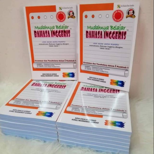 Readystok Buku Mudah Belajar Bahasa Inggeris Shopee Malaysia