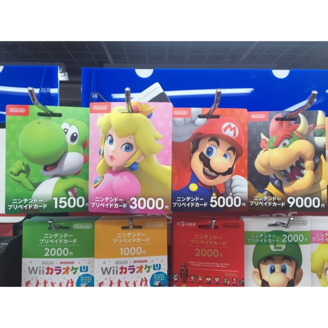 nintendo eshop japanese card