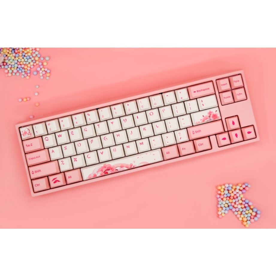 DUCKY X VARMILO MIYA PRO SAKURA V2 EDITION [65 DYE SUB PBT MECHANICAL