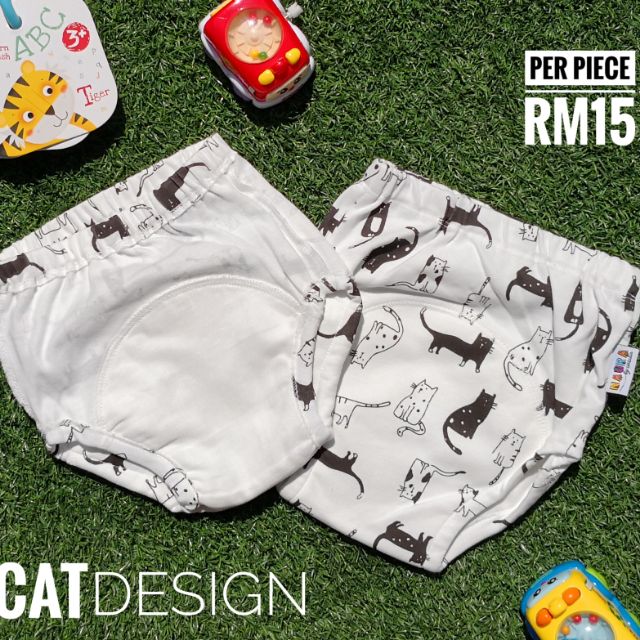 Potty Training Pants 4 Layer (100 cotton) Shopee Malaysia