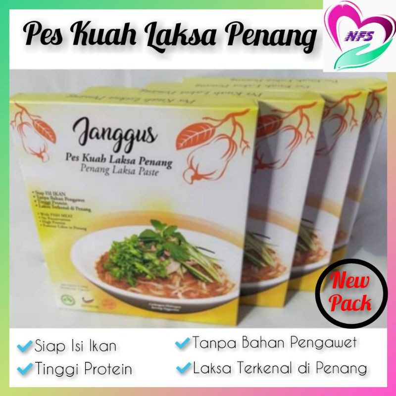 💥HOT💥 Nazz PES KUAH LAKSA PENANG JANGGUS 200g