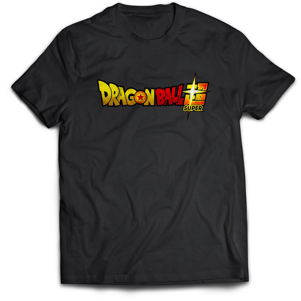 Baju Dragon Ball Super Logo Tshirt - 100% Cotton | Shopee Malaysia