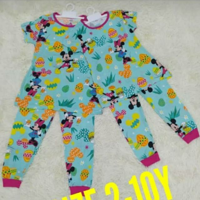 Pyjamas Minnie Mouse Shopee Malaysia