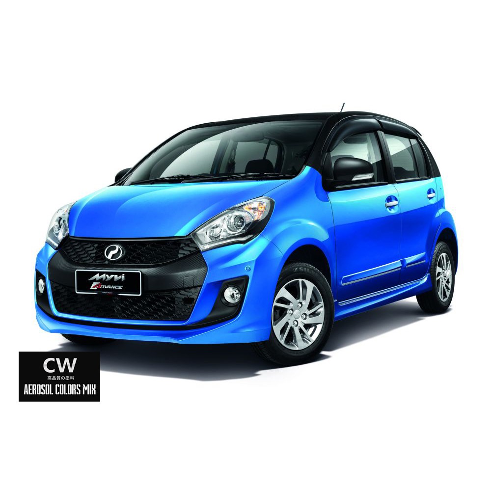 Electric Blue B77 Myvi Touch Up Cw Aikka 370ml Shopee Malaysia