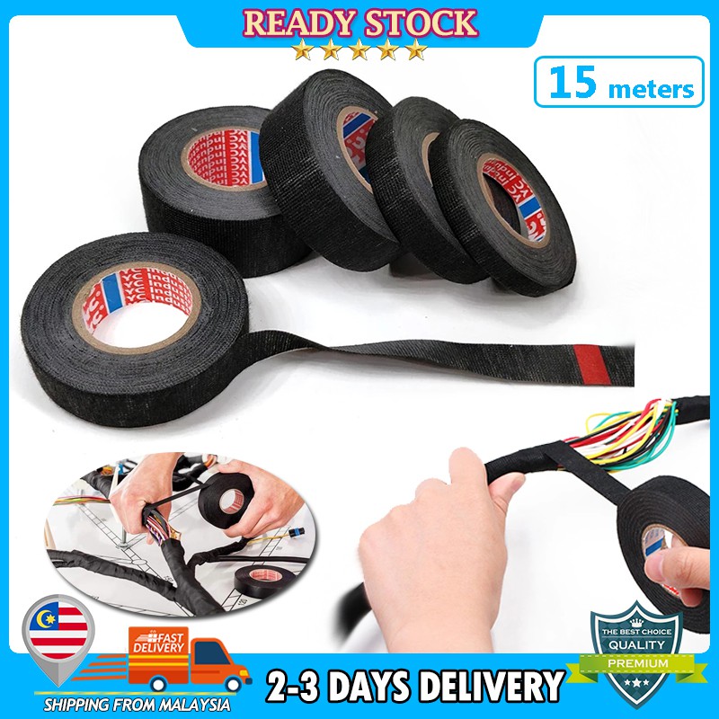 Automotif Wiring Tape Heat Isolation Adhesive Cloth Harness Tape