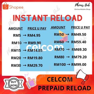 Celcom Prepaid Direct Top Up