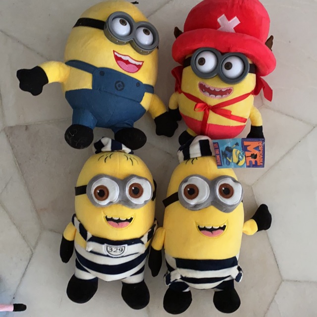 Minions Doll Collection (4 in a set) | Shopee Malaysia