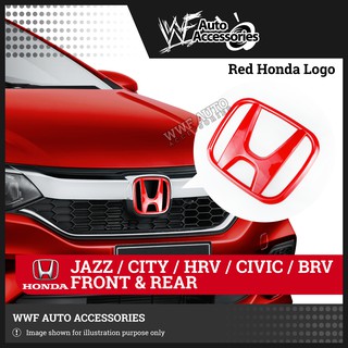 Honda Jazz / City / HRV / Civic / BRV / Gold H Logo / Emblem 