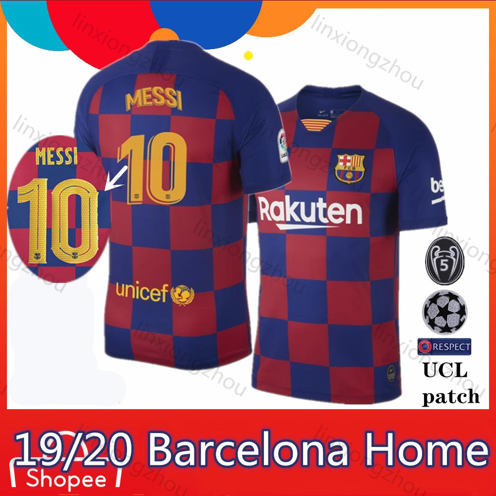20 year barcelona jersey