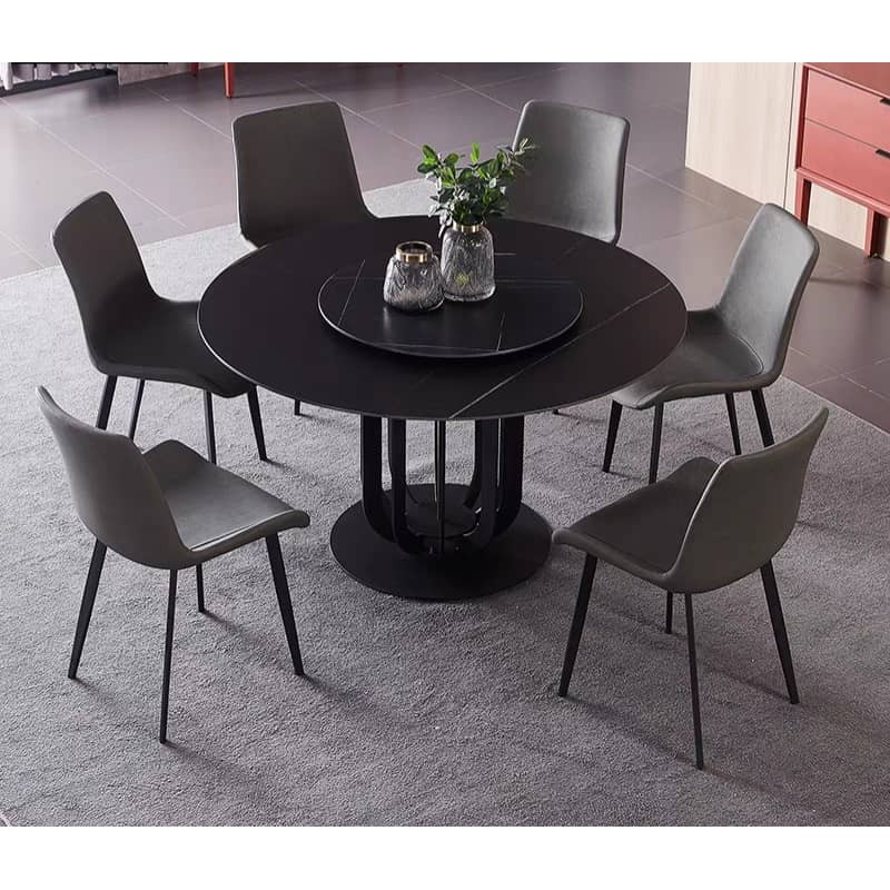 1 3m Round Sintered Stone Dining Table, Round Stone Dining Table Set