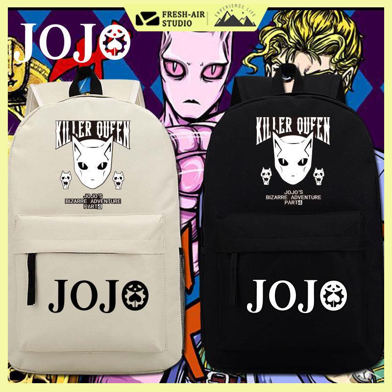 Luminous jojo Bizarre Adventure Golden Wind Killer Queen Anime Merchandise Male Female Student Schoolbag Backpack