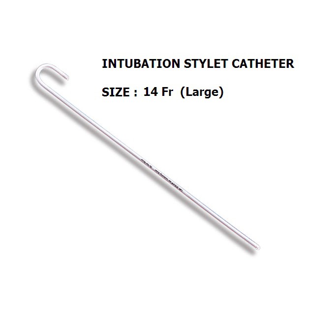 INTUBATION STYLET CATHETER MEDICAL GUIDE WIRE SIZE LARGE 14Fr Shopee