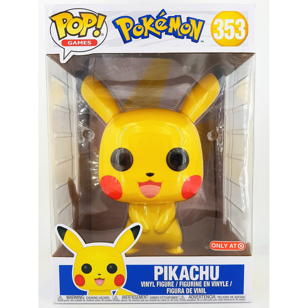 Funko Games Pokemon 10 Inch Pikachu Pop Vinyl Figure Target Exclusive