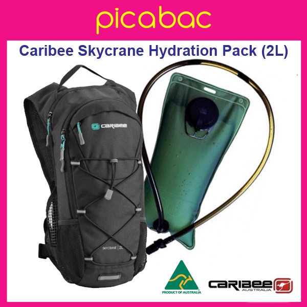 Caribee Skycrane Hydration Pack Outdoor backpack (2L) 登山运动背包 Shopee