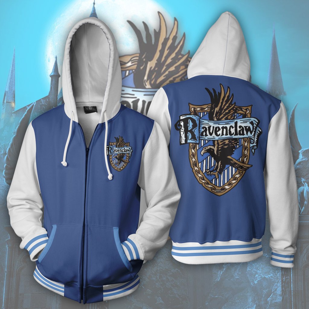 ravenclaw zip hoodie