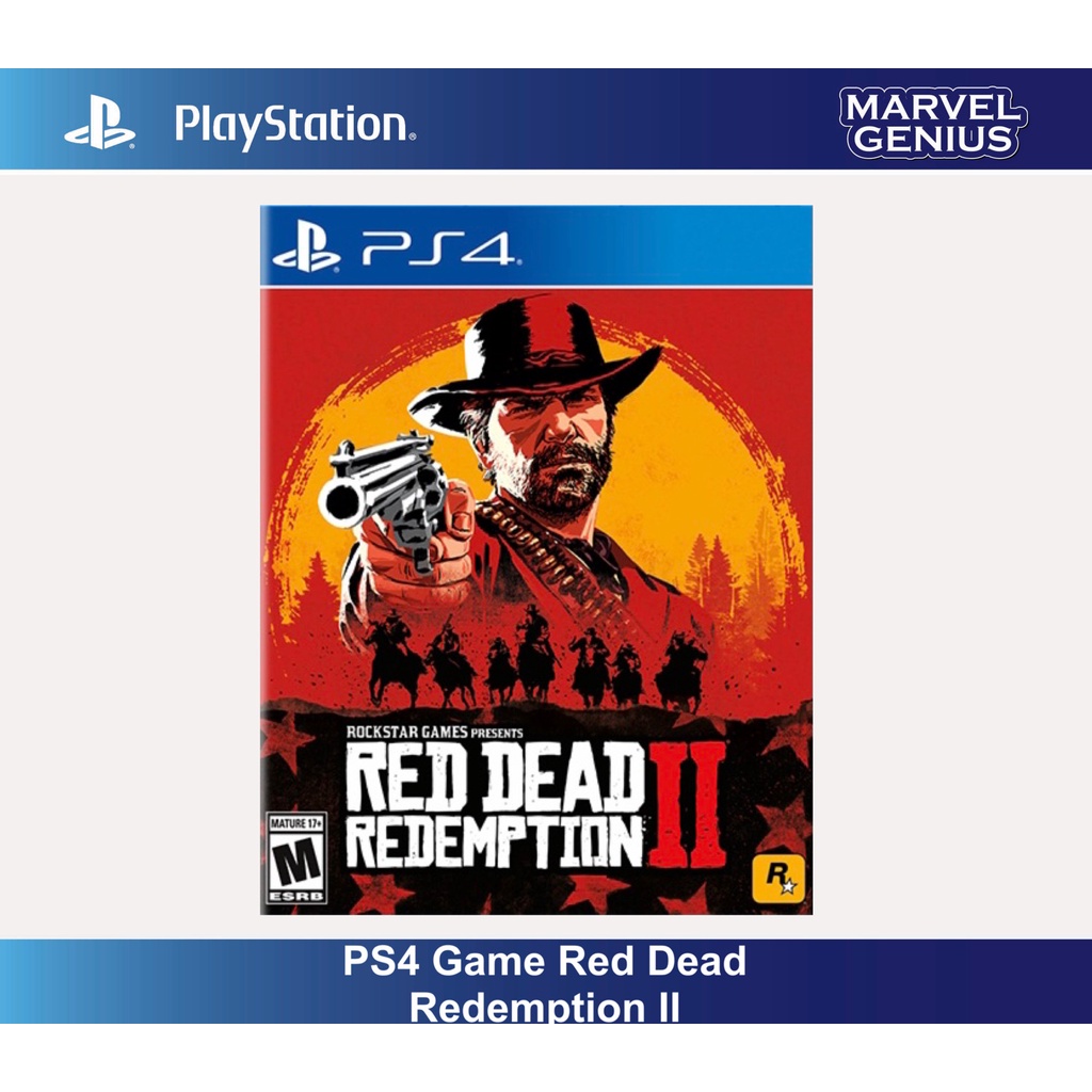 PS4 GAME RDR2 I Red Dead Redemption 2 (R2/R3 ENG/CHINESE)(New) | Shopee ...