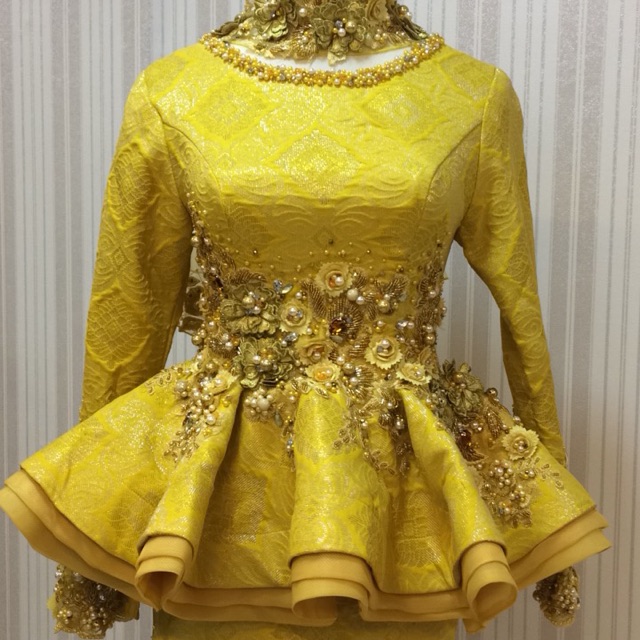 BAJU PENGANTIN PEPLUM L P Shopee Malaysia