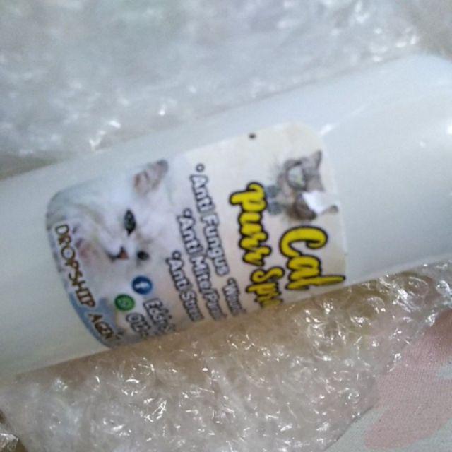 Anti fungus CAT PURR SPRAY wound healing  Shopee Malaysia