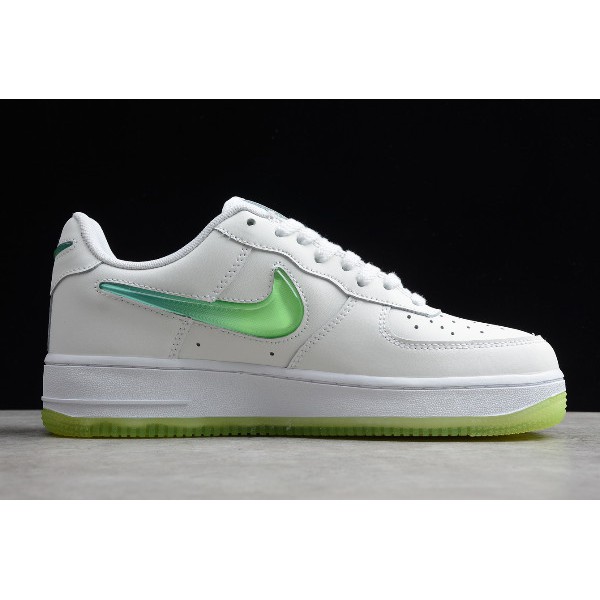 nike air force 1 07 prm 2 white hyper jade volt