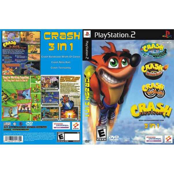 crash bandicoot 1 ps2