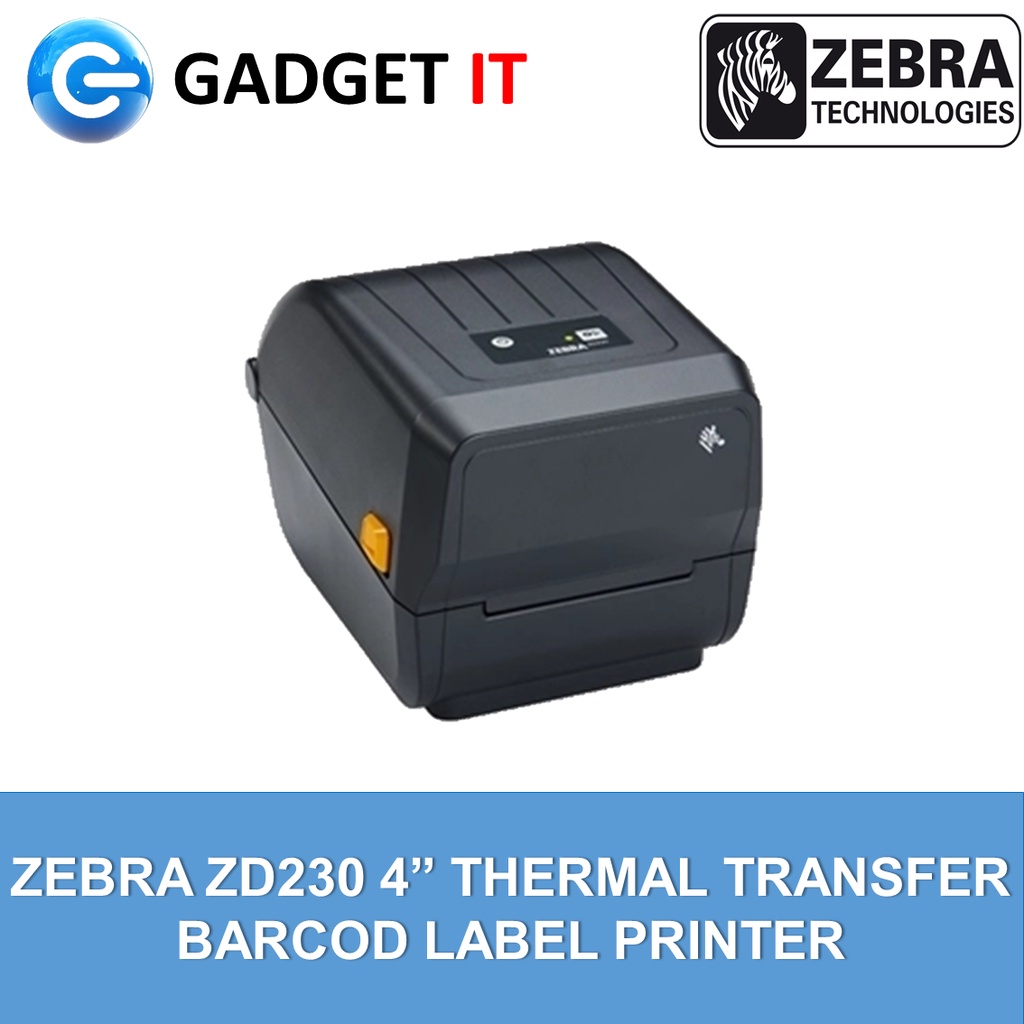 Zebra Zd230 4 Inch Thermal Transfer Barcode Label Printer Replacement Model For Gt800 2580