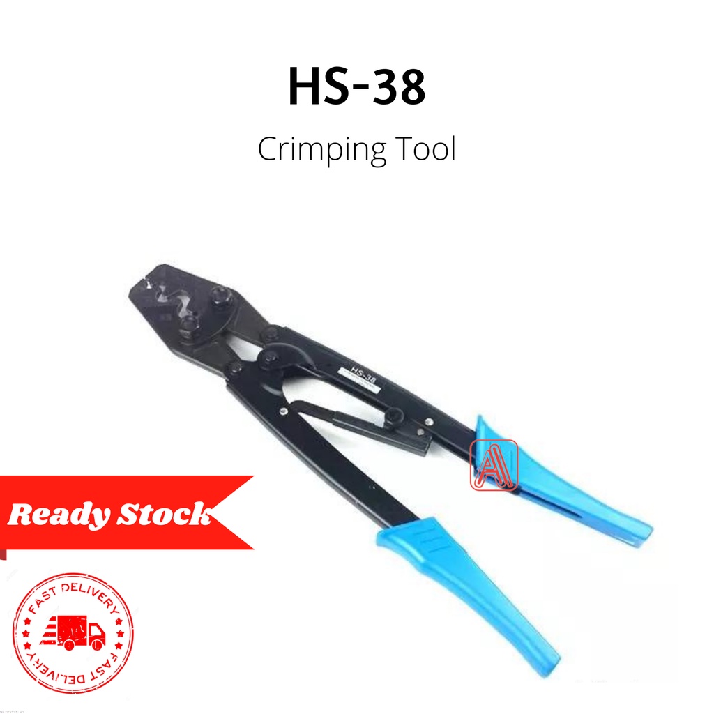 HS38 ( 6mm 38mm ) Heavy Duty Crimping Tool Crimping Pliers For Cable