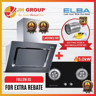 Elba Designer Hood Eterno Eh E9121st Bk Shopee Malaysia