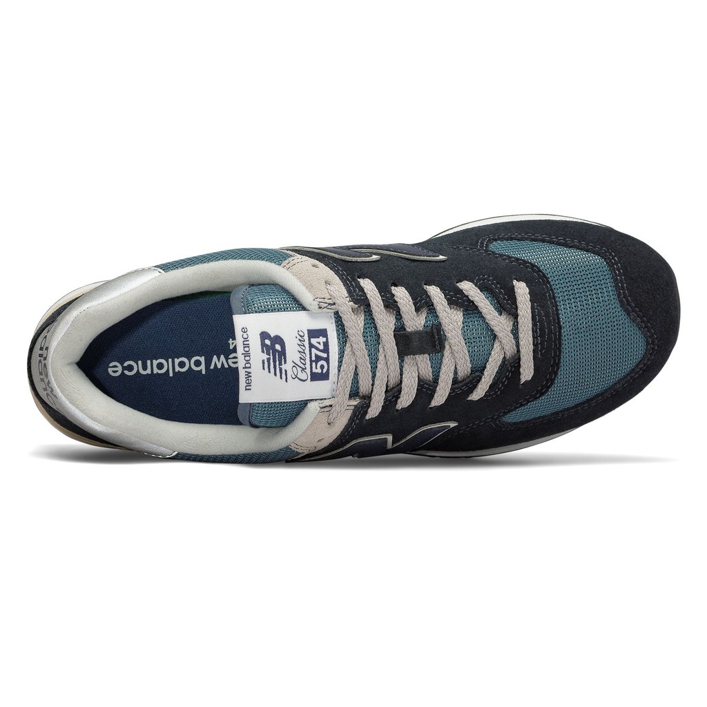 new balance 574 dark navy marred blue