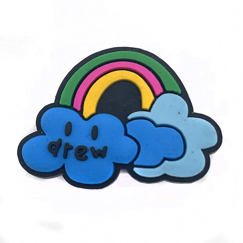 Crocs Charms Jibbitz Rainbow Oversized Light Up LED Authentic