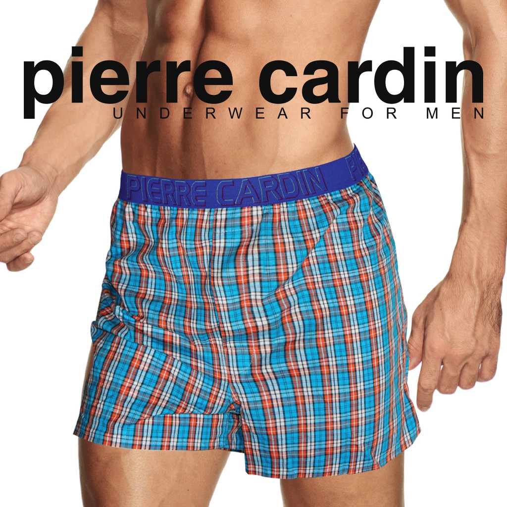 2 Pieces) Pierre Cardin Men's Underwear Woven Shorts PC548-2X By URB | Shopee Malaysia
