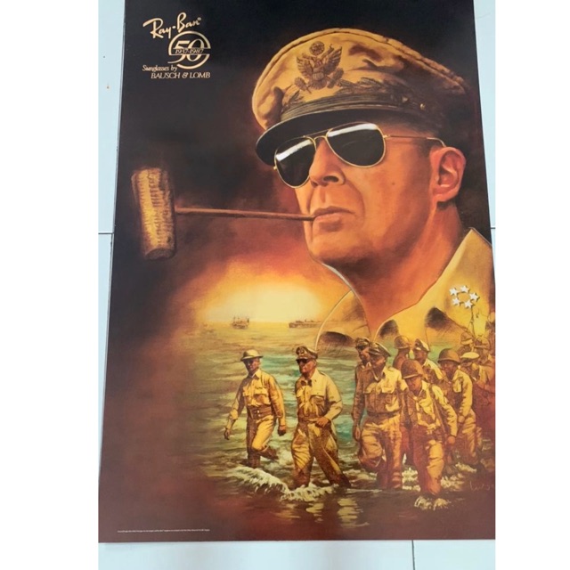 ray ban the general 50th anniversary