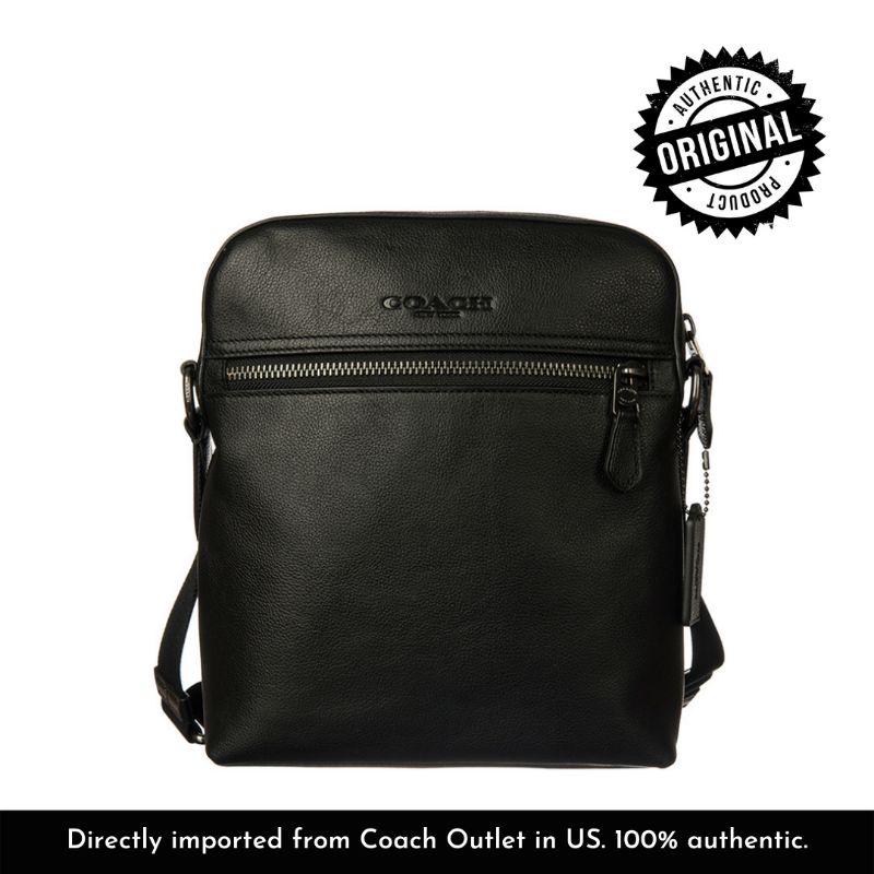💯 Original US Import Coach F68014 Houston Flight Messenger Men's Bag