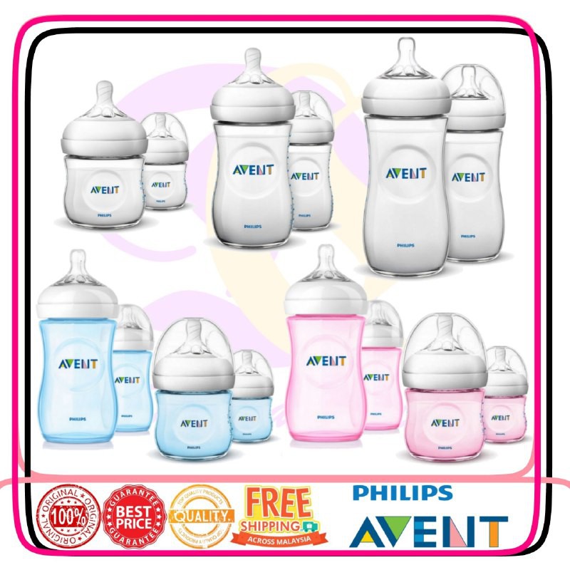 BOTOL SUSU PHILIPS AVENT NATURAL 4oz/9oz/11oz SPECIAL